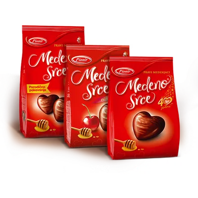 Cokolada Galeb Punj. Medeno Srce Pionir 250 g