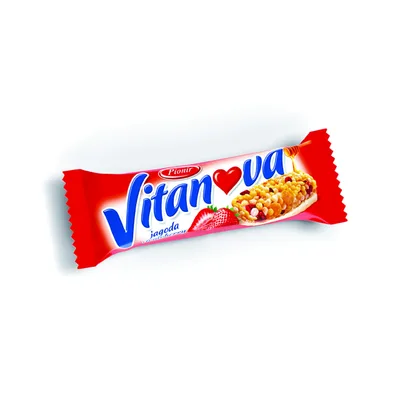 Bar Žitni Bdš Jagoda Vitanova 20 g