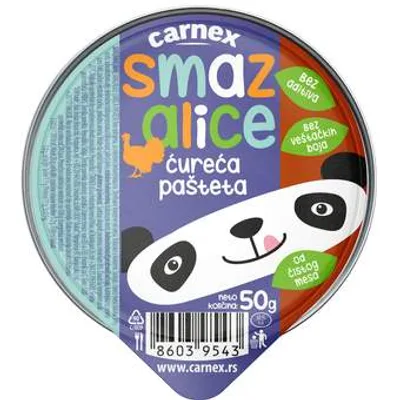 Carnex Pasteta Smazalica Cureca 50 g
