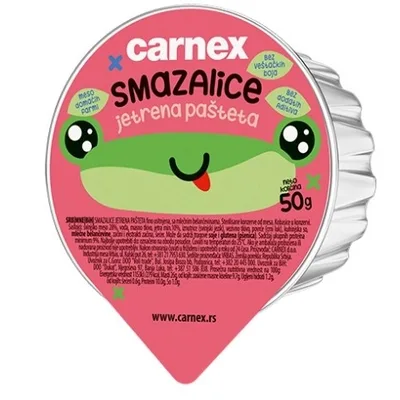 Carnex Pasteta Jetrena Smazalice 50 g