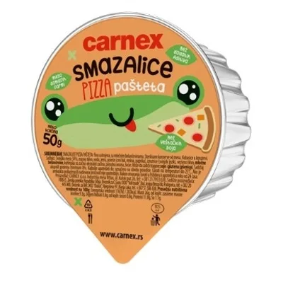 Carnex Pasteta Pizza Smazalice 50 g