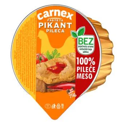 Carnex Pasteta Pileca Pikant 75 g