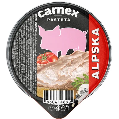 Carnex Pasteta Alpska 75 g