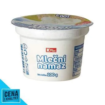 K Plus Namaz Mlečni 100 g