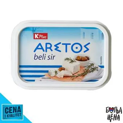 K Plus Sir Beli Aretos 260 g