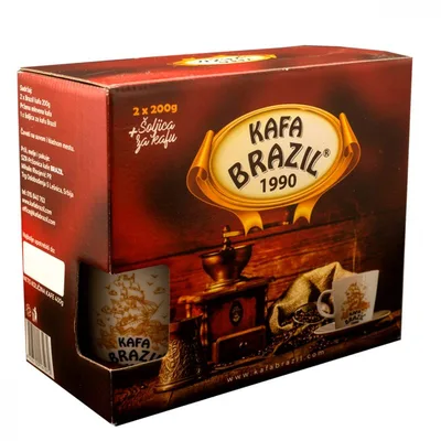 Kafa Brazil 2 Solja 200 g