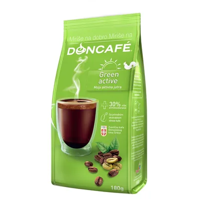 Doncafe Kafa Green Active 180 g