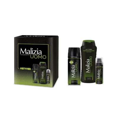 Set Malizia Vetiver Tus Gel Pufna