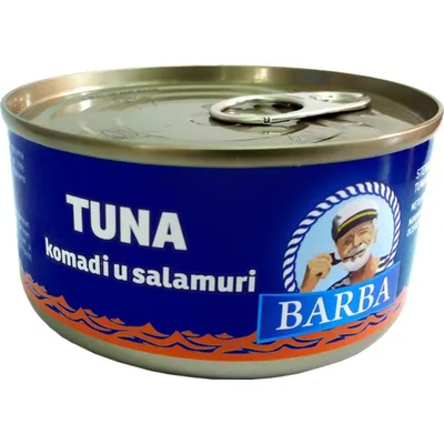 Tunjevina Barba Komadići U Salamuri 170 g
