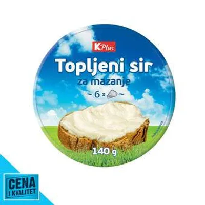 K Plus Sir Topljeni Trouglić 140 g