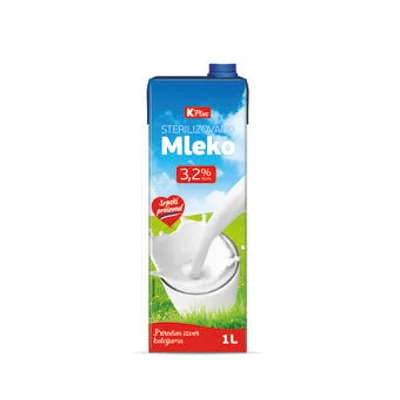 K Plus Mleko Uht 3.2%mm I 1 L