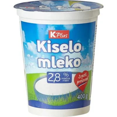 K Plus Kiselo Mleko 400 g