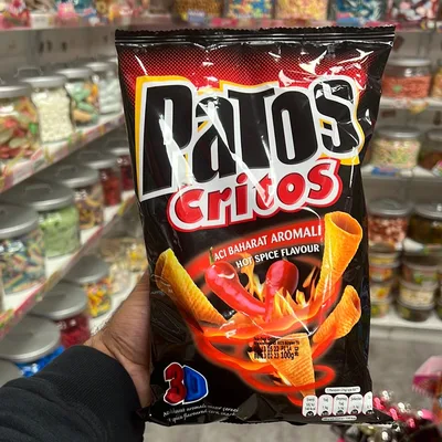Cips Critos Hot Spice Patos 90 g