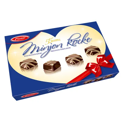 Minjon Kocka Crna Xxl Candy Ru 500 g
