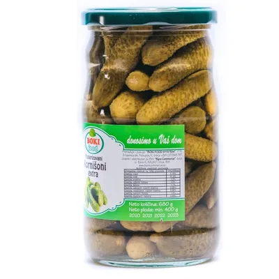 Dobro Kornišoni Extra Pasterizovani 680 g