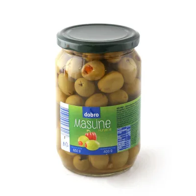 Dobro Masline Punjene Paprikom Š 680 ml