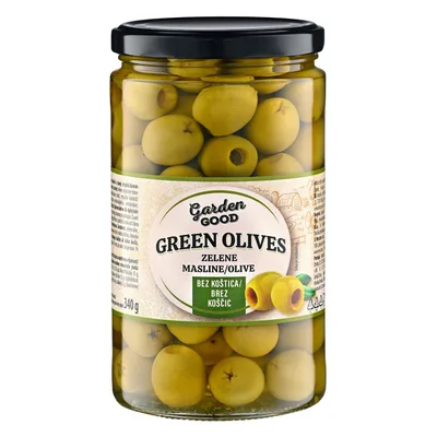 Dobro Masline Zelene Bez Koštice 700 g
