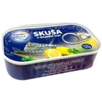 Skusa U Biljnom Ulju Azzuro Mare 125 g