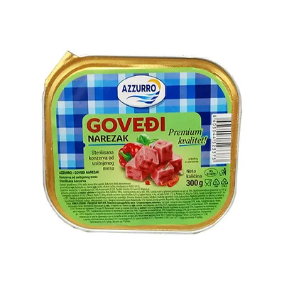 Narezak Govedji Azzurro 300 g