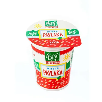 Kisela Pavlaka 20%mm Natura Bello 180 g
