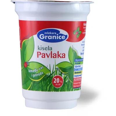 Kisela Pavlaka 20%mm Natura Bello 400 g