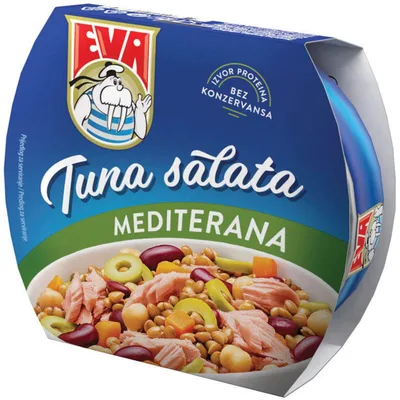 Tuna Salata Ocean Fish Mediterana Lovopromet 160 g
