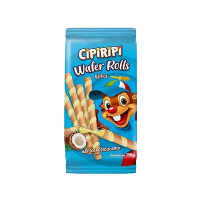 Keks Cipiripi Roler Kokos 150 g