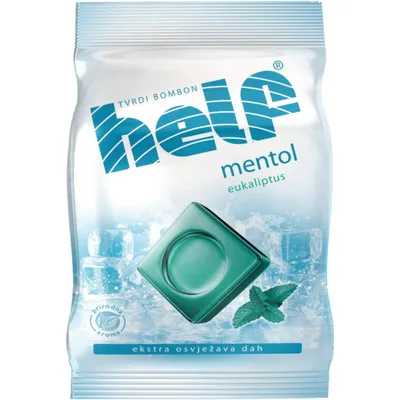 Bombone Helf Mentol Eukal Parać 80 g
