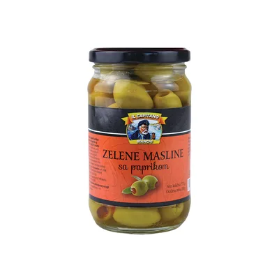 Maslina Zel Sa Paprikom Il Cap 370 g