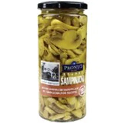 Šampinjoni Rezani Pronto 580 ml