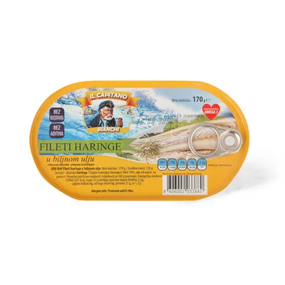 Haringa Filet Il Capitano 170 g