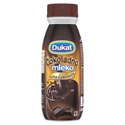 Dukat Mleko Cokoladno Crna Cok.Pet 500 ml