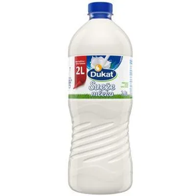 Somboled Mleko Sveze Dukat Sa 2.8%mm 2 L