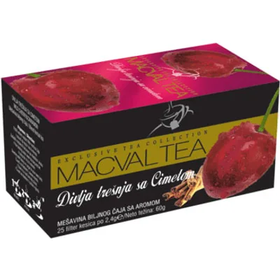 Čaj Exc Div Trešnja Cim 25/1mac 50 g