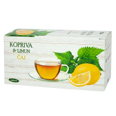Čaj Kopriva Sa Limunom Kirka 20 g