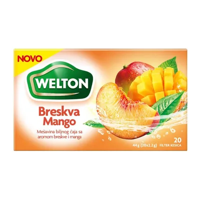 Caj Welton Mango Breskva 44 g