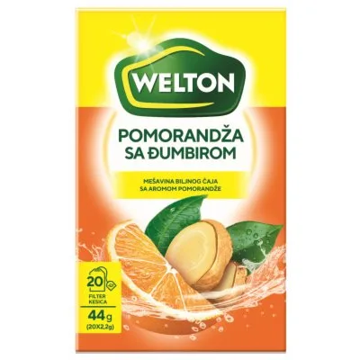 Caj Welton Pomorandza Dumbir 44 g