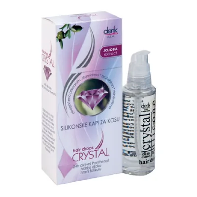 Silikonske Kapi Za Kosu Crystal 55 ml
