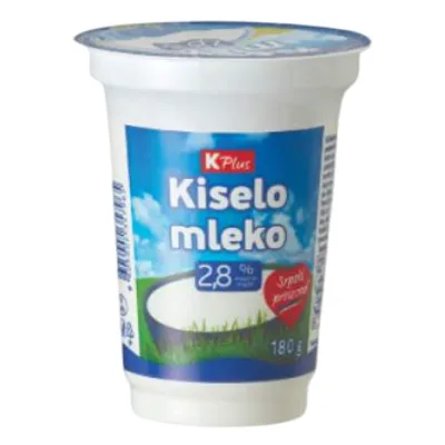 Kiselo Mleko 2.8%mm Kuč 180 g