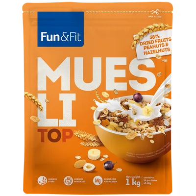 Musli Top Fun&fit 1 kg