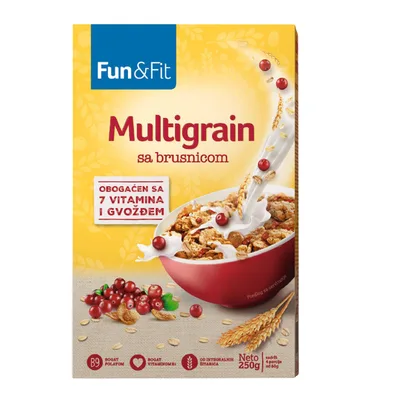 Musli Multigrain Brusn Fun&fit 250 g