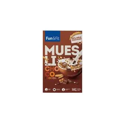 Musli Čokol Kakao Fun&fit 250 g