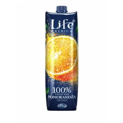 Nectar Sok Life Narandza 100% 1 L