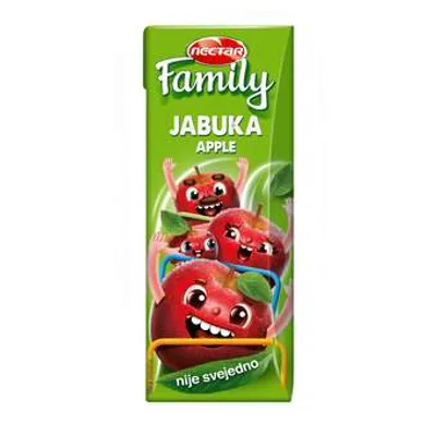 Nectar Family Voćni Nektar Jabuka Brik 200 ml