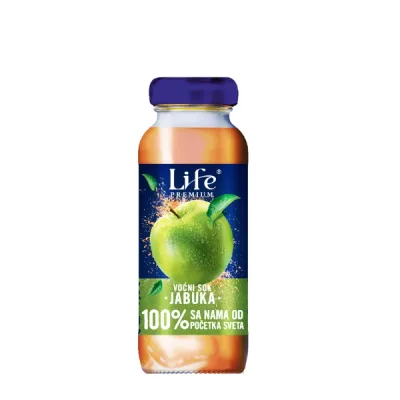 Sok Jabuka 100% Life 0,2 Stnp Necta