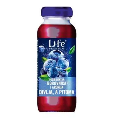 Nectar Sok Borovnica Life Stnp 200 ml