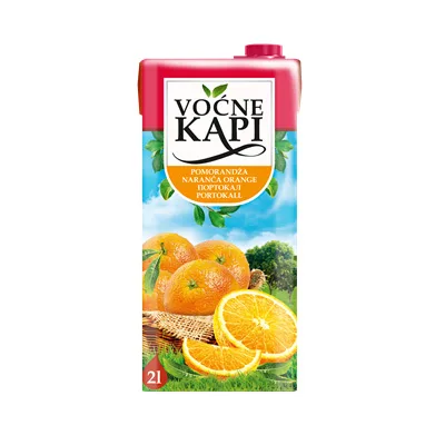 Nectar Vocne Kapi Pomorandza Tba 2 L