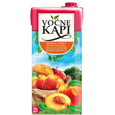 Nectar Sok Breskva Voćne Kapi 2 L