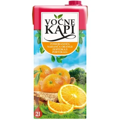 Nectar Sok Pomorandža Voćne Kapi 2 L