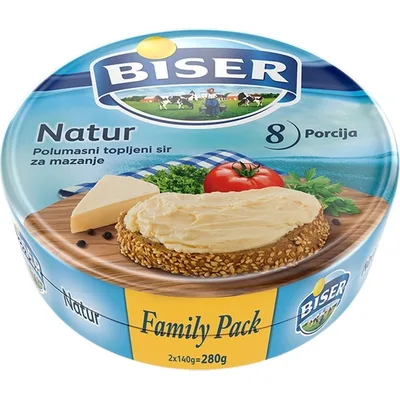 Biser Sir Topljeni Šampinjoni 140 g